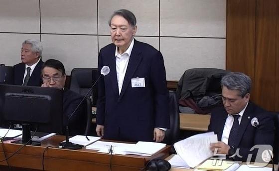 본문 이미지 - 윤석열 전 대통령. (중앙지방법원 제공. 재판매 및 DB 금지) ⓒ 뉴스1