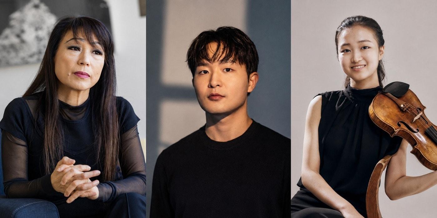 본문 이미지 - 대원음악상 수상자로 작곡가 진은숙, 피아니스트 선우예권, 바이올리니스트 김서현
