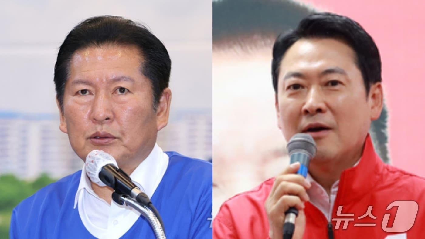 본문 이미지 - 정청래 더불어민주당 대표와 장동혁 국민의힘 대표.