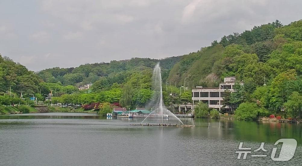 본문 이미지 - 청주 명암저수지.(자료사진)