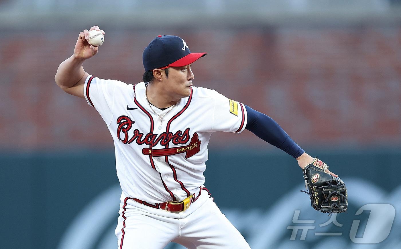 본문 이미지 - MLB 애틀랜타 김하성. ⓒ AFP=뉴스1