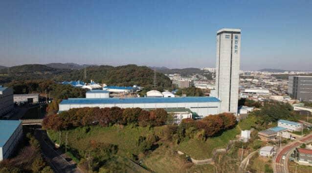 본문 이미지 - 경기도 화성시에 위치한 일진전기 케이블 공장 전경.일진전기제공)