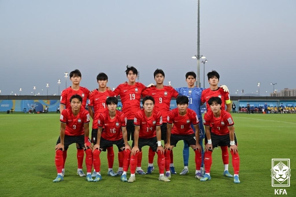 본문 이미지 - U17 축구대표팀(대한축구협회 제공) 