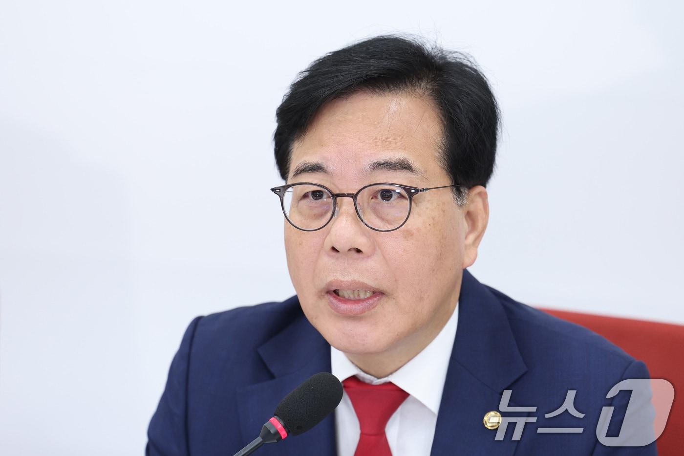 본문 이미지 - 송언석 국민의힘 의원  2026.5.18 ⓒ 뉴스1 신웅수 기자