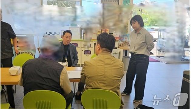 본문 이미지 - 단속 현장(제주자치경찰 제공. 재판매 및 DB금지)/뉴스1