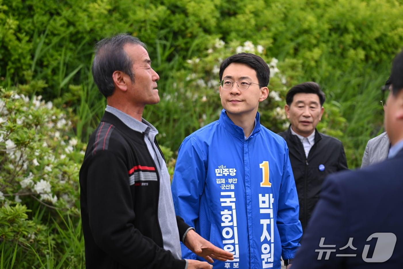 본문 이미지 - 박지원 더불어민주당 군산김제부안을 국회의원 후보.(선거캠프 제공. 재판매 및 DB금지)