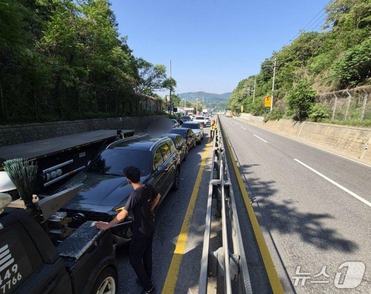 본문 이미지 - 사고 현장. (경기도소방재난본부 제공. 재판매 및 DB 금지) 2026.5.18/뉴스1