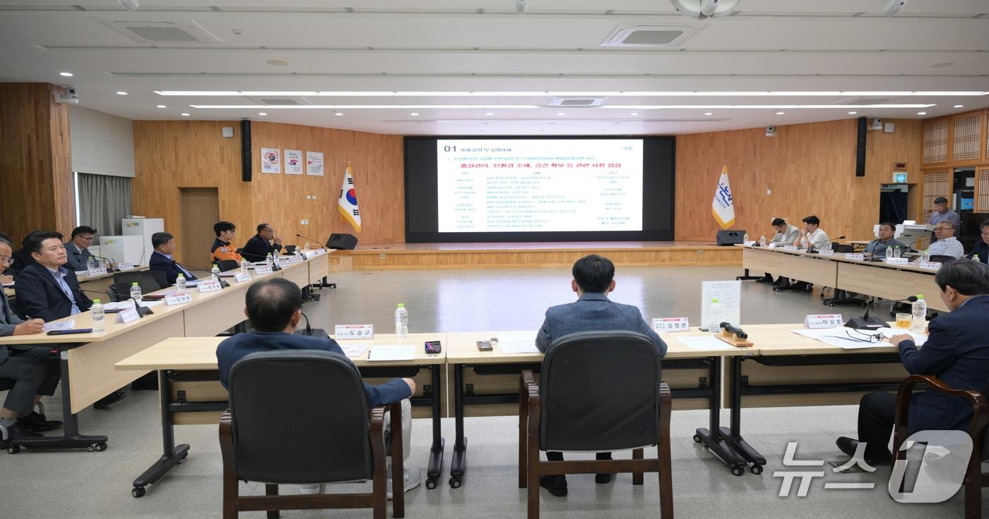 본문 이미지 - 논산시 딸기축제 추진위원회는 18일 논산시청 3층 회의실에서 '딸기축제 평가보고회'를 개최했다. (논산시 제공.재판매 및 DB금지)/뉴스1