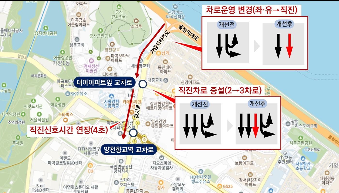 본문 이미지 - 강서로 교통개선사업