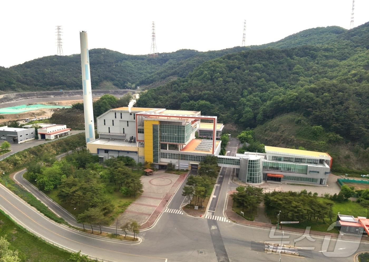 본문 이미지 - 구미시 환경자원화 시설 전경 ⓒ 뉴스1 정우용 기자