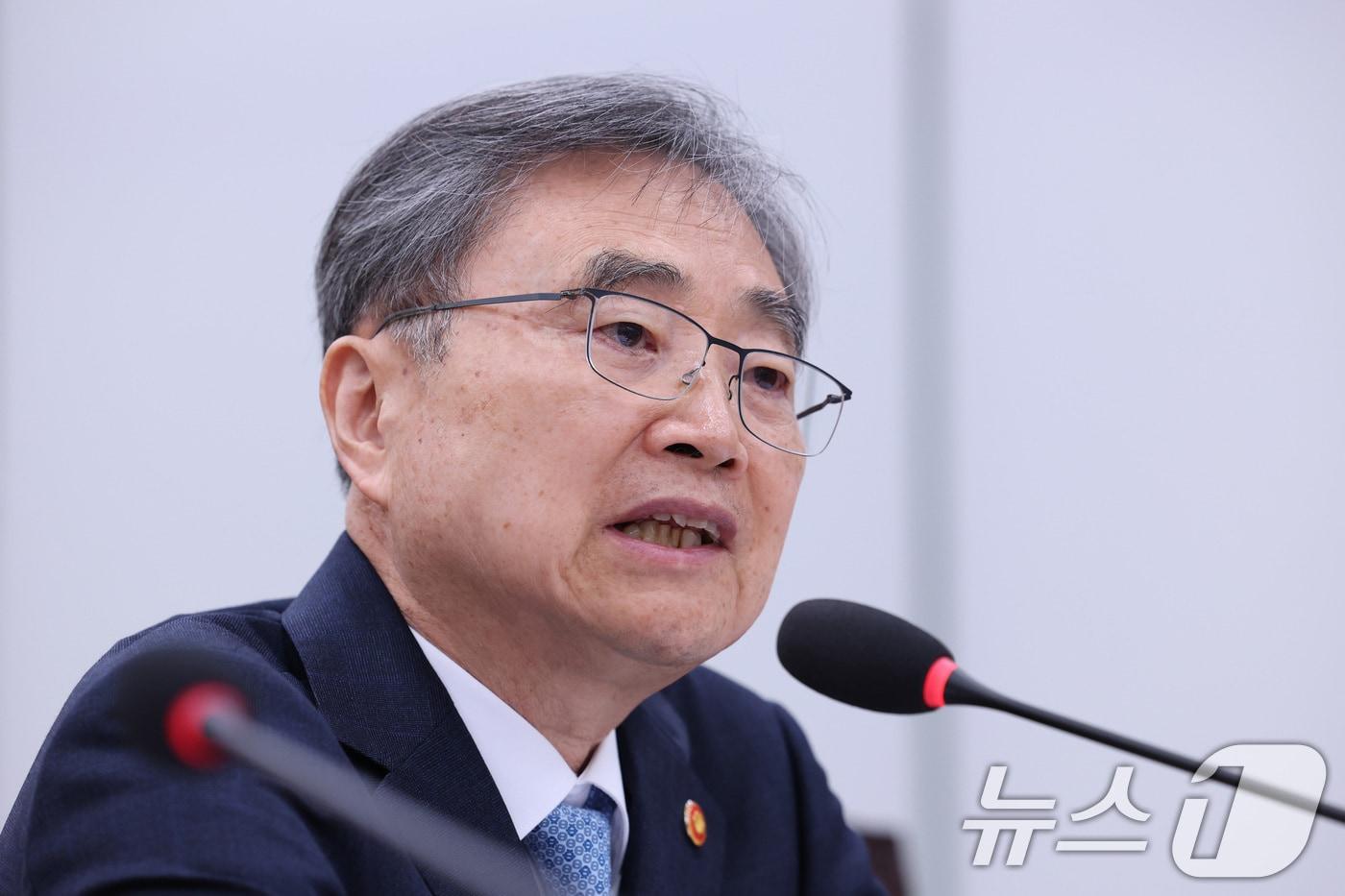 본문 이미지 - 조현 외교부 장관이 지난 20일 서울 여의도 국회 외교통일위원회에서 열린 나무호 사건 현안질의에서 의원 질의에 답변하고 있다. 2026.5.20 ⓒ 뉴스1 신웅수 기자