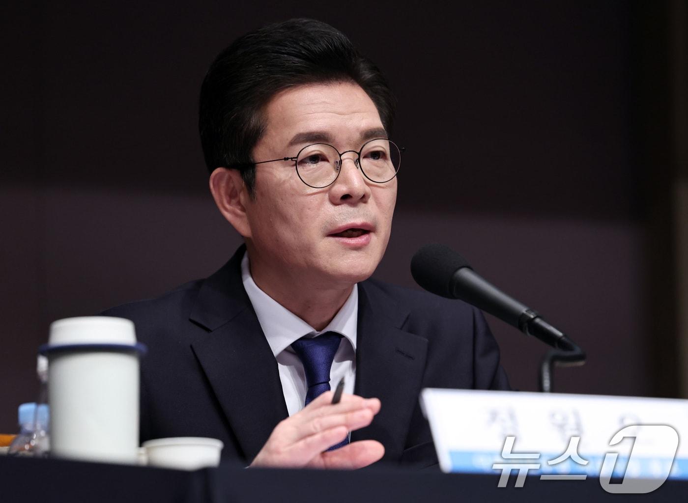 본문 이미지 - 정원오 더불어민주당 서울시장 후보. ⓒ 뉴스1 구윤성 기자