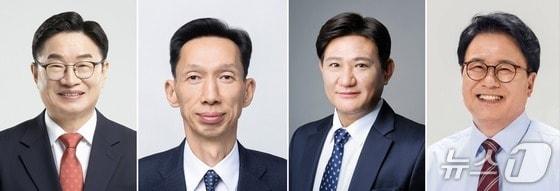 본문 이미지 - 경남교육감 선거에 출마한 권순기·김준식·송영기·오인태 후보.(중앙선거관리위원회 선거통계 시스템 갈무리.)
