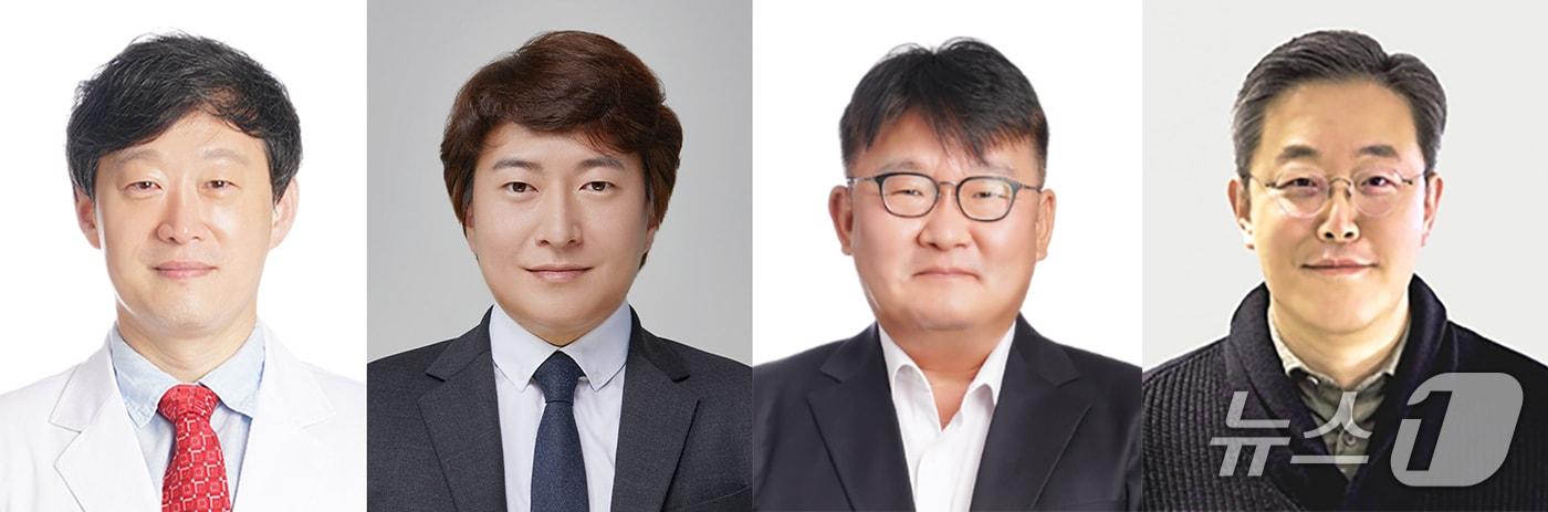 본문 이미지 - 김현구 고려대 구로병원 심장혈관흉부외과 교수, 고려대의 최병헌 의과대학 의과학과 교수, 안형진 통계학과 교수, 최연호 바이오의공학과 교수.(고려대 구로병원 제공)