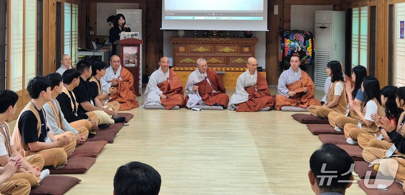 본문 이미지 - 22일부터 24일까지 제주 관음사에서 열리는 '붓다 시그널' 프로그램.(BBS제주불교방송 제공. 재판매 및 DB 금지)