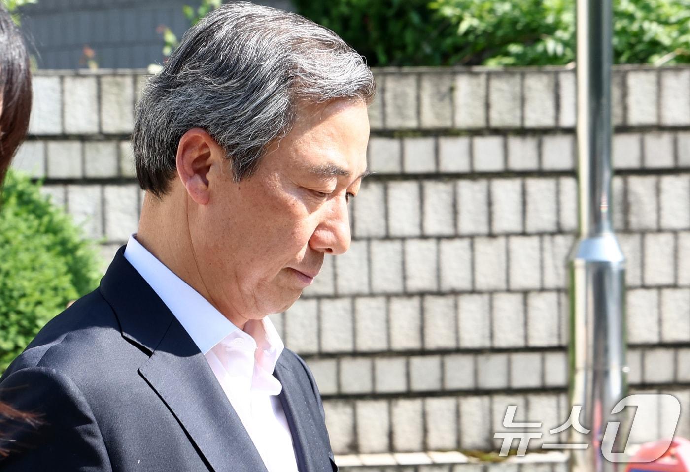 본문 이미지 -  윤재순 전 대통령실 총무비서관. 2026.5.22 ⓒ 뉴스1 최지환 기자