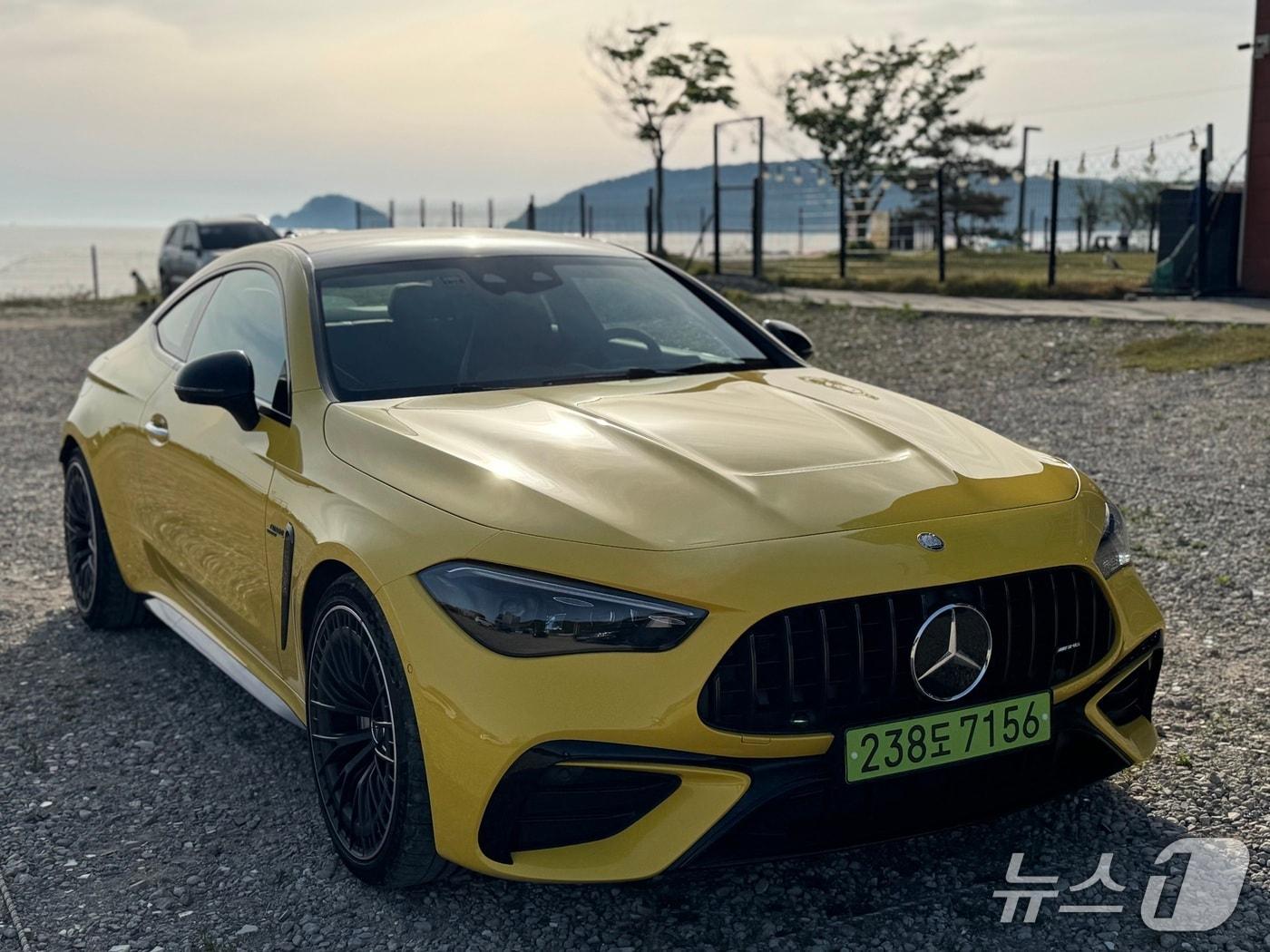 본문 이미지 - 메르세데스-AMG CLE 53 쿠페 ⓒ 뉴스1 박종홍 기자
