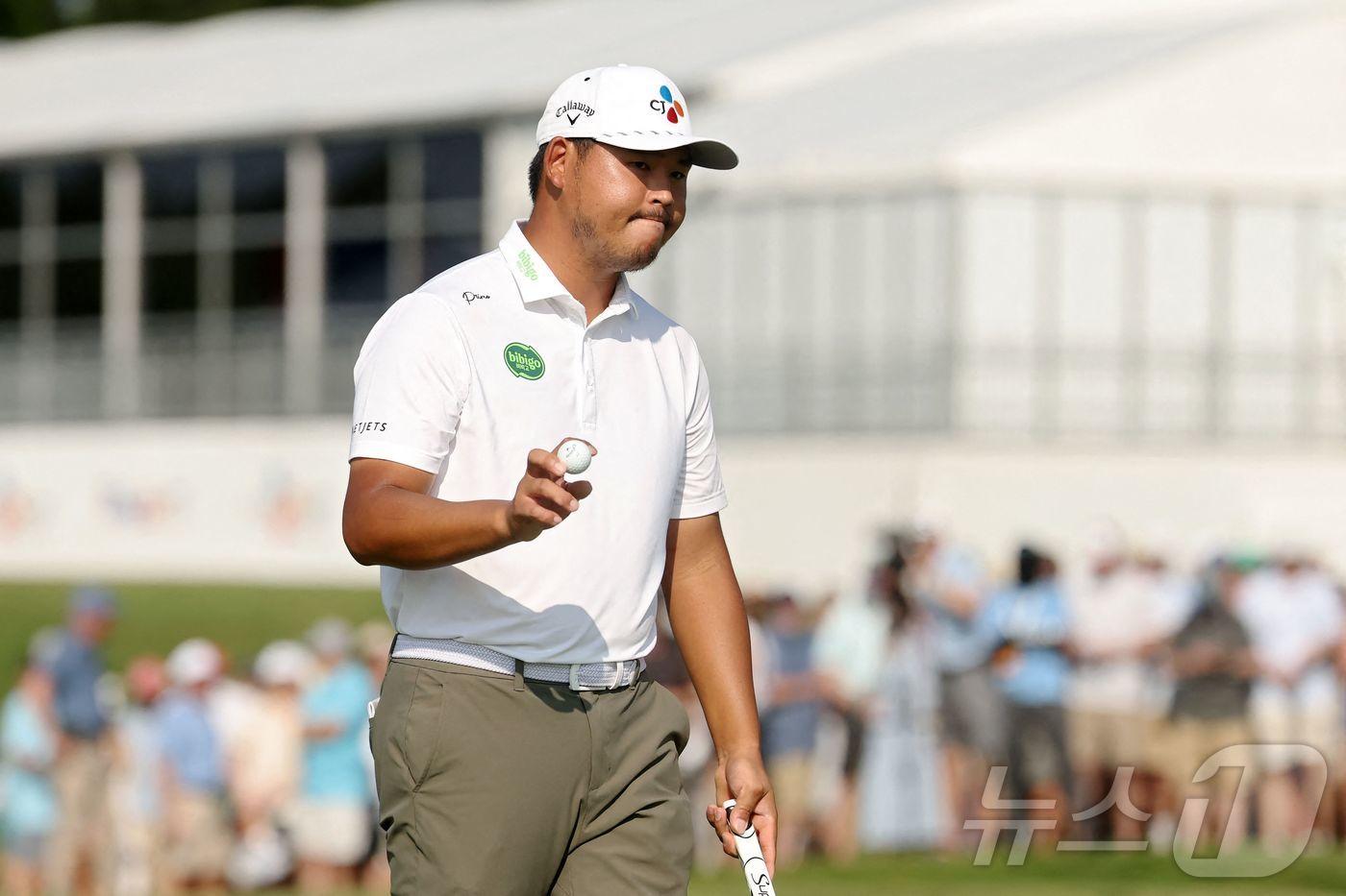 본문 이미지 - PGA 투어의 김시우. ⓒ AFP=뉴스1