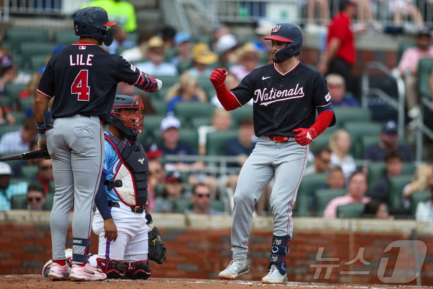 본문 이미지 - MLB 워싱턴이 애틀랜타를 제압했다. ⓒ AFP=뉴스1