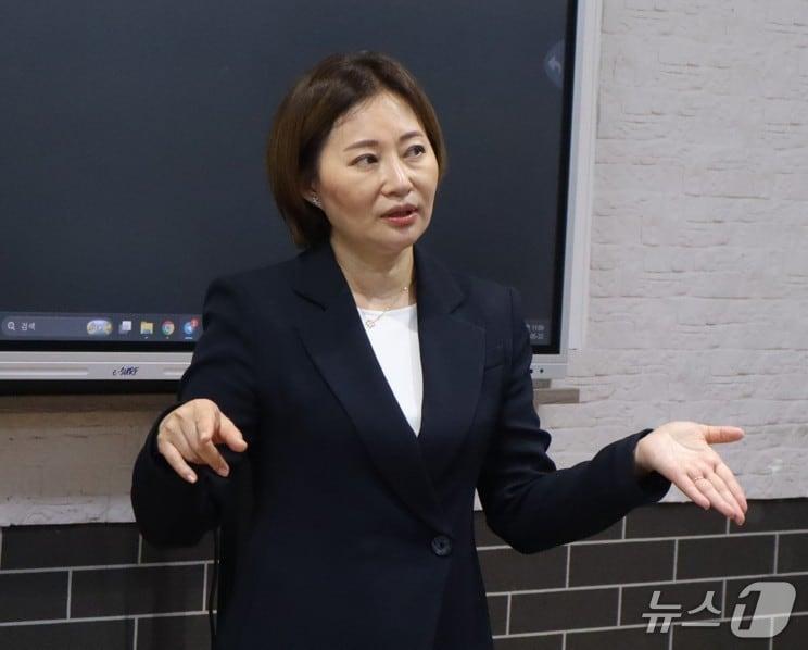 본문 이미지 - 채예진 고려인 글로벌 네트워크(KGN) 이사장. ⓒ 뉴스1 김정한 기자