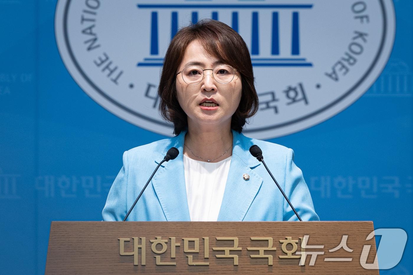 본문 이미지 - 이주희 더불어민주당 원내대변인. ⓒ 뉴스1 유승관 기자