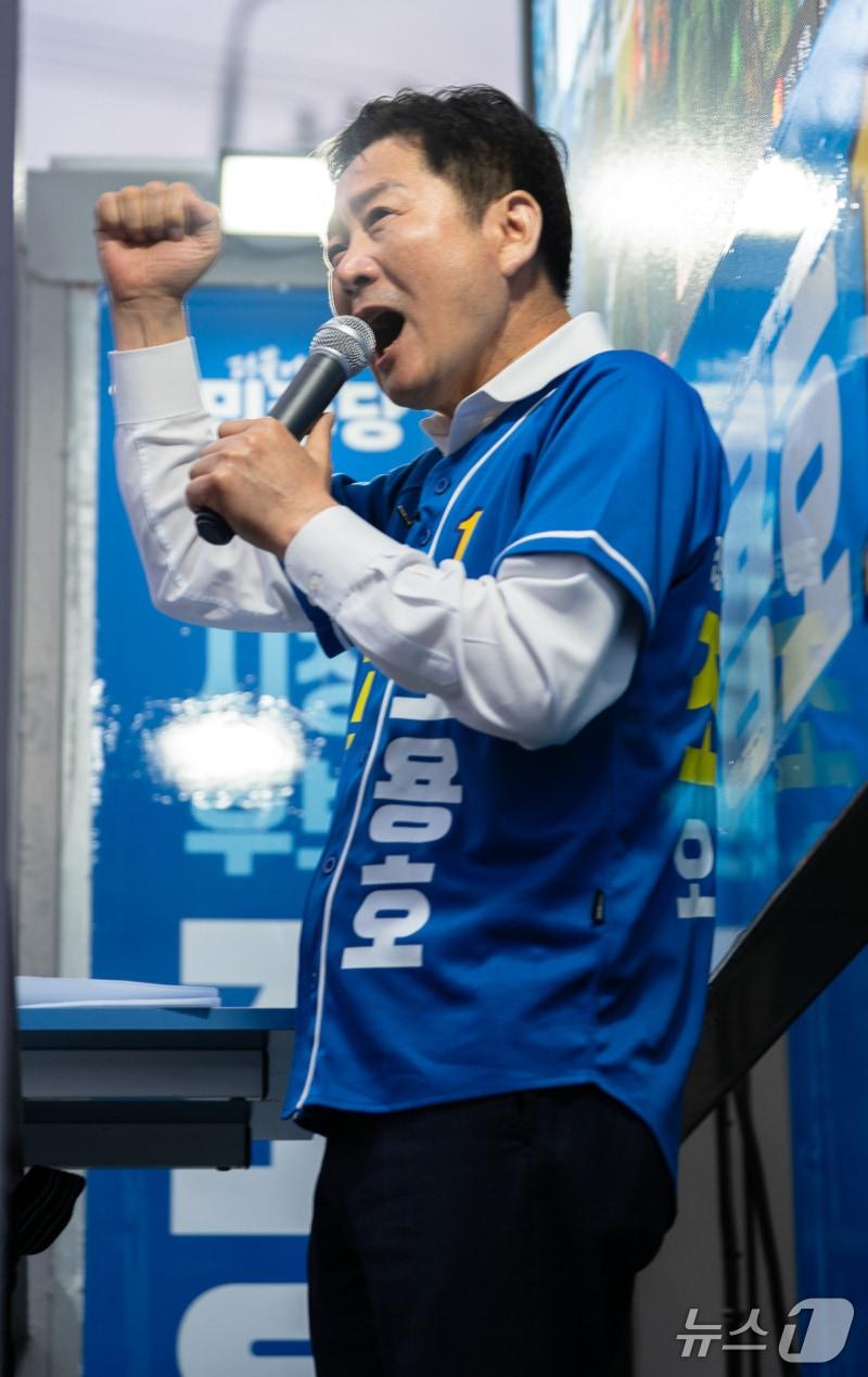 본문 이미지 -  조용호 오산시장 후보 뉴스1 자료사진