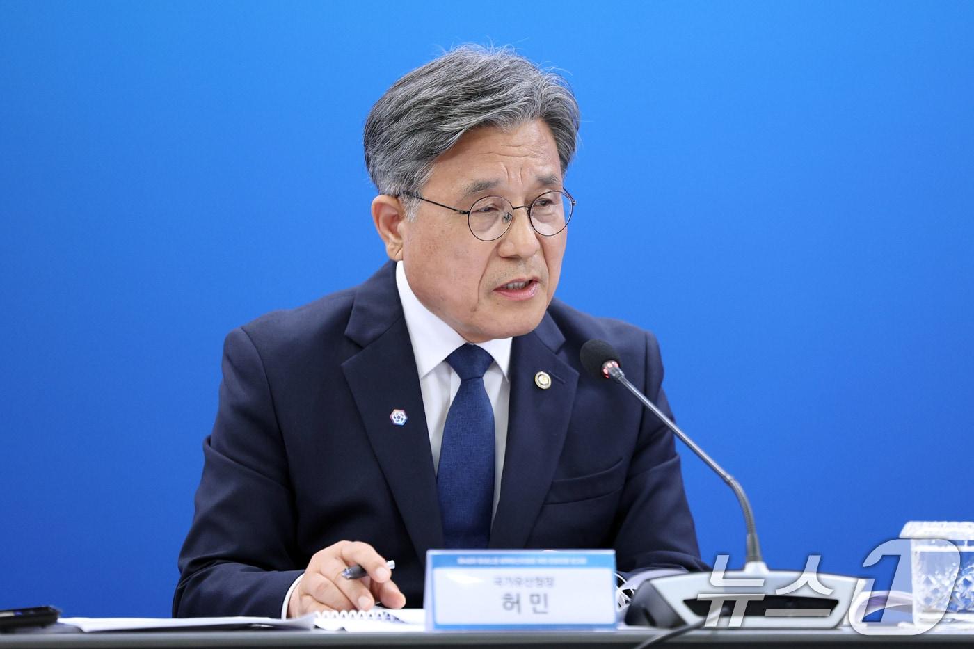 본문 이미지 - 허민 국가유산청장. (청와대통신사진기자단)ⓒ 뉴스1 허경 기자