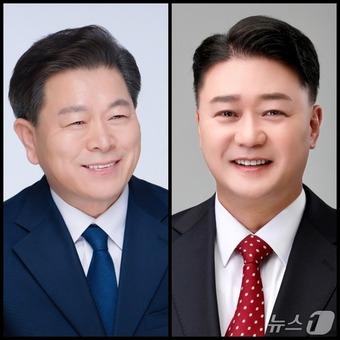 본문 이미지 - 박승원 더불어민주당 후보(왼쪽)와 김정호 국민의힘 후보.(중앙선거관리위원회 홈페이지 캡처)