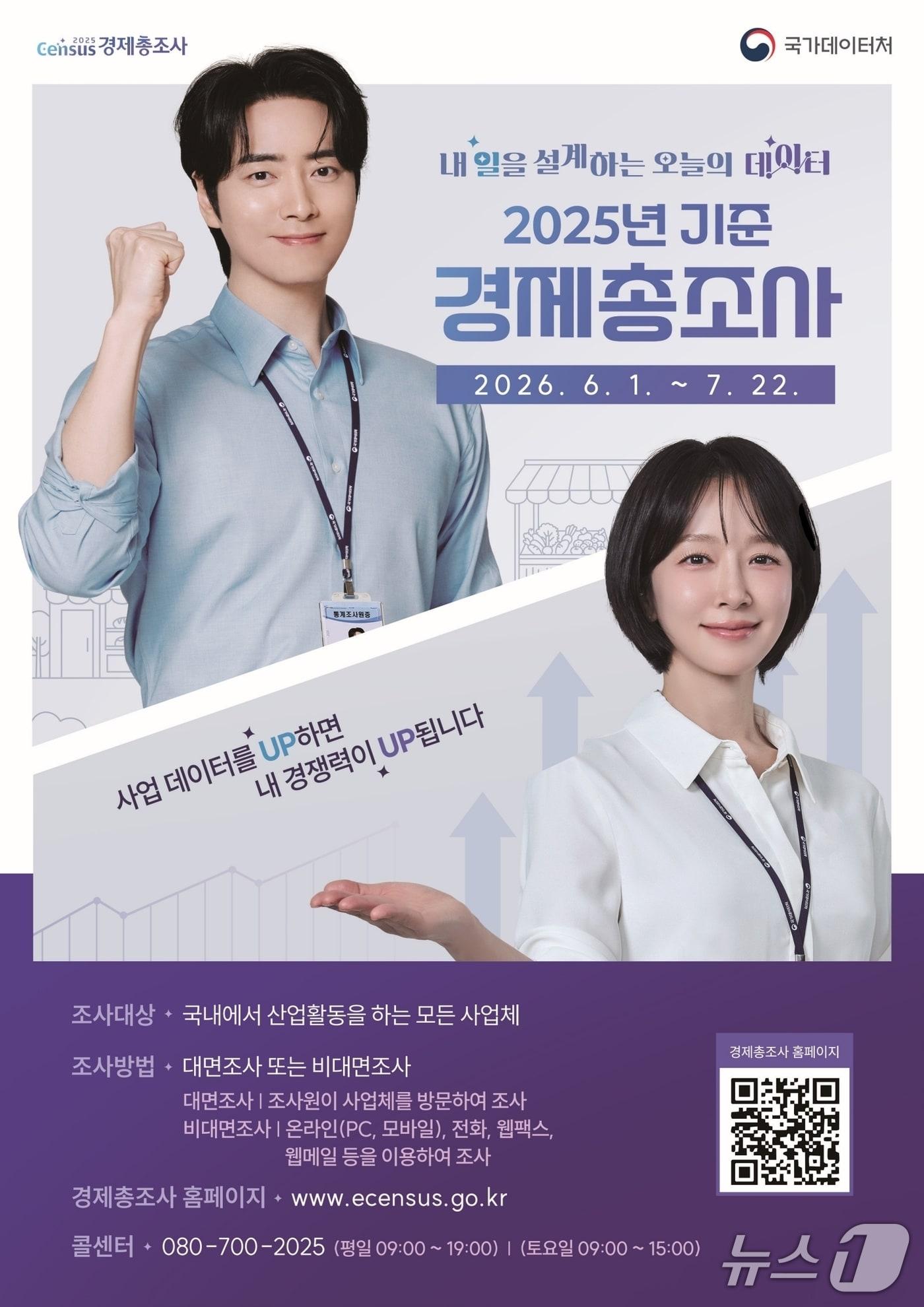 본문 이미지 - 경제총조사 포스터.(증평군 제공. 재판매 및 DB금지)/뉴스1