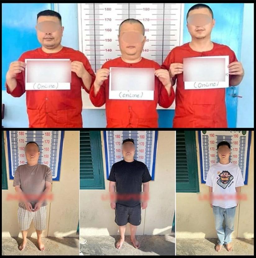 본문 이미지 - 중국인 6명. (소셜미디어 엑스 @jacobincambodia)