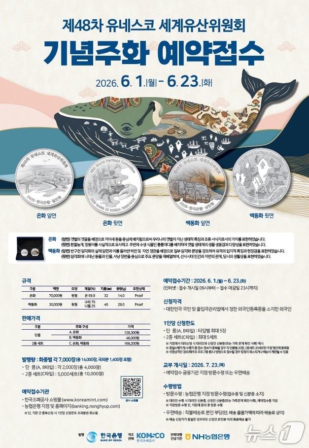 본문 이미지 - 기념주화 예약접수 홍보 안내문. (울산시 제공. 재판매 및 DB 금지) /뉴스1