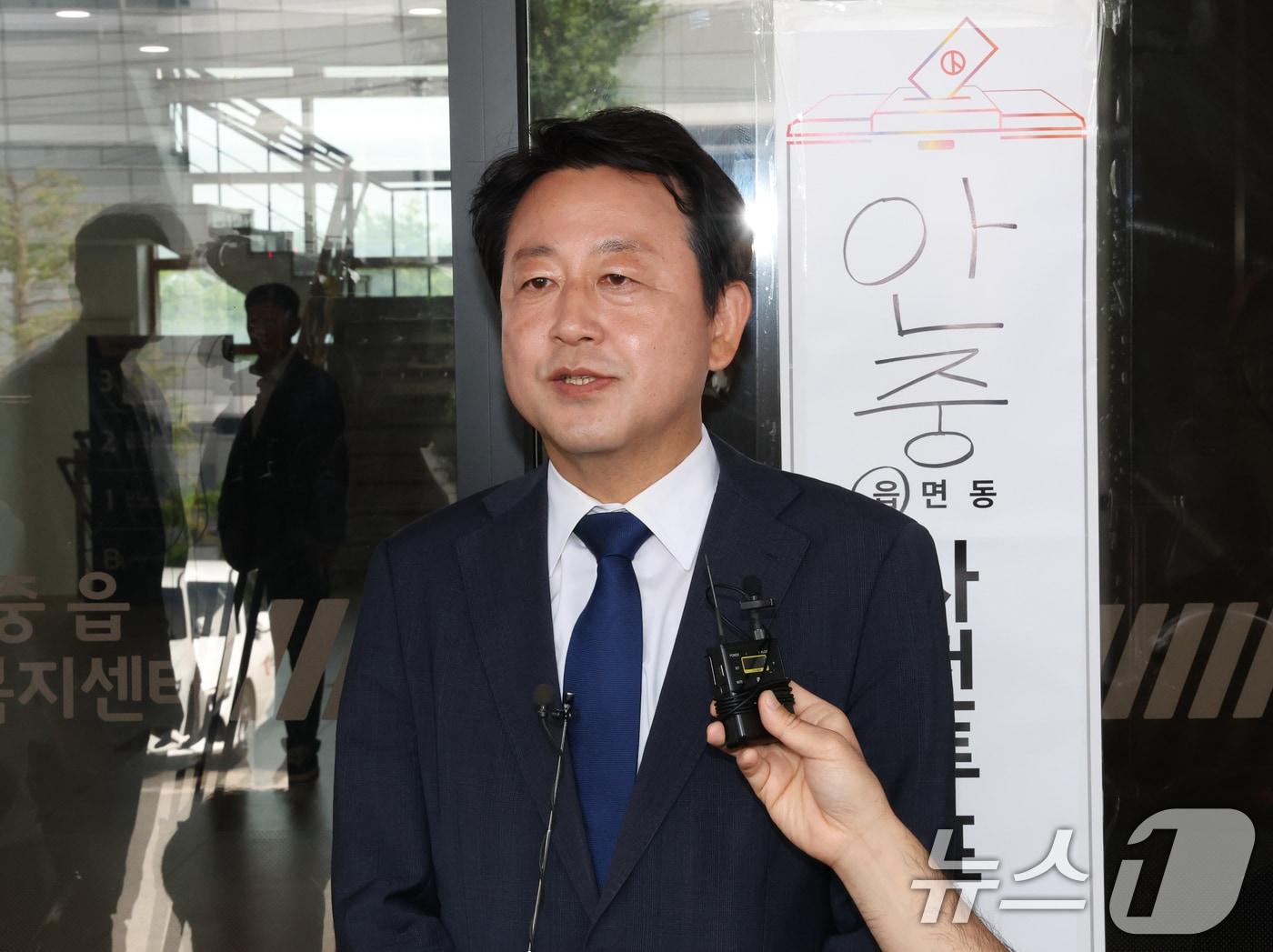 본문 이미지 - 김용남 더불어민주당 경기 평택시을 국회의원 후보. 2026.5.29 ⓒ 뉴스1 김영운 기자