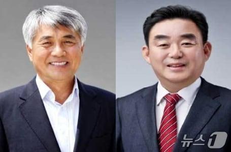 본문 이미지 - 민선 9기 강원 정선군수 선거에 도전하는 최승준 더불어민주당 후보(왼쪽)와 최철규 국민의힘 후보. 사진은 정당 순. (중앙선거관리위원회 제공. 재판매 및 DB금지) 2026.5.30/뉴스1