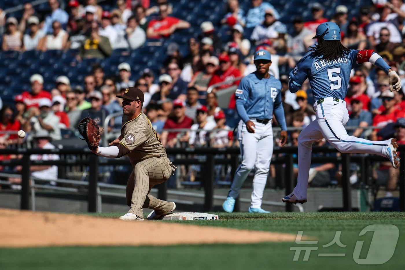 본문 이미지 - MLB 샌디에이고가 워싱턴에 역전패를 당했다. ⓒ AFP=뉴스1