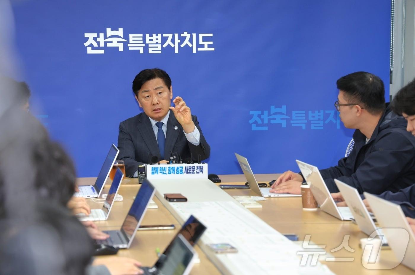 본문 이미지 - 김관영 전북도지사./2026.5.4 ⓒ 뉴스1 유경석 기자
