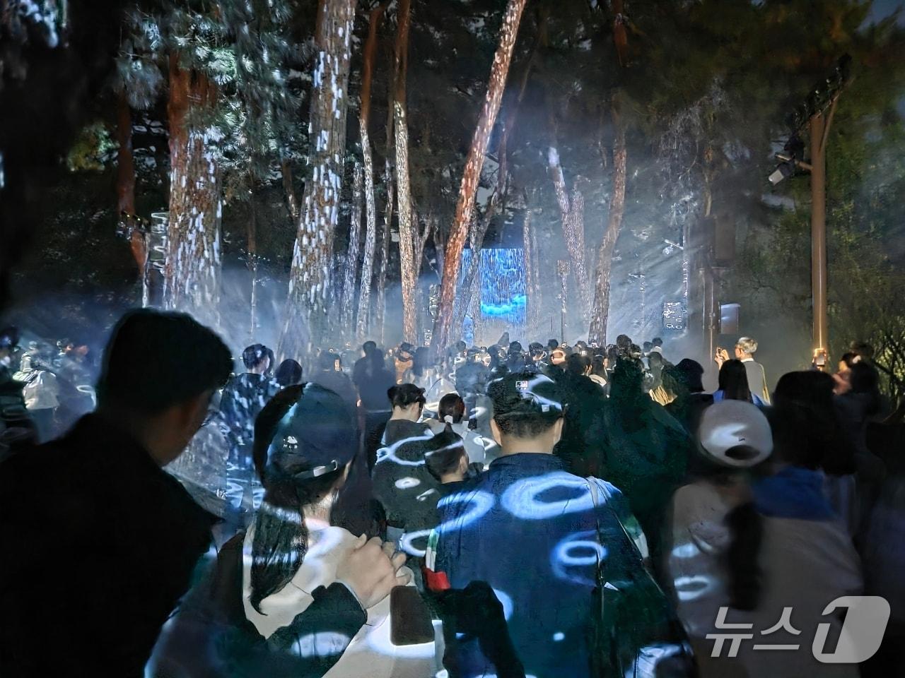 본문 이미지 - 하슬라강릉 이머시브 아트쇼.(강릉시 제공, 재판매 및 DB 금지) 2026.5.4/뉴스1