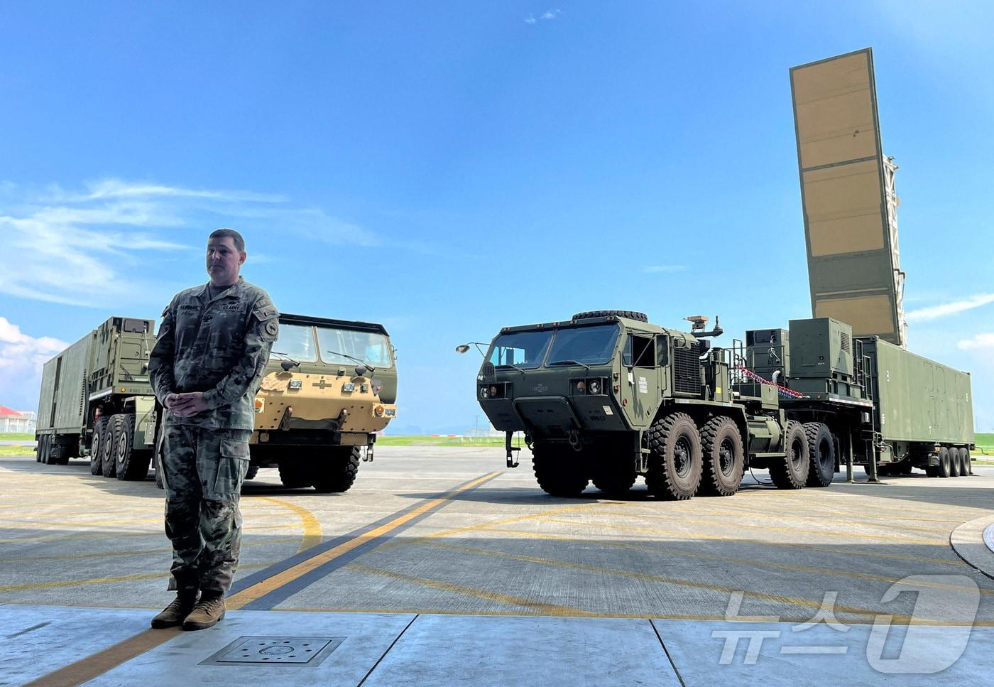 본문 이미지 - FILE PHOTO: U.S. Marine Corps Air Station Iwakuni demonstrates Typhon missile system ⓒ 로이터=뉴스1