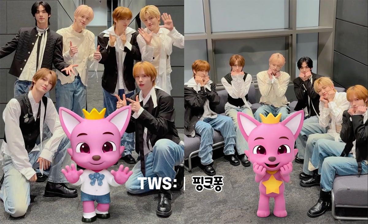 본문 이미지 - 핑크퐁 X TWS(투어스) 어린이날 콜라보 콘텐츠 공개
