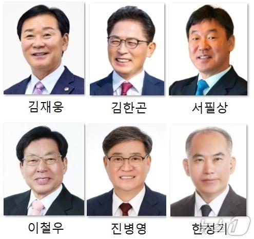 본문 이미지 - 함양군수 출마 예비후보들(가나다 순)