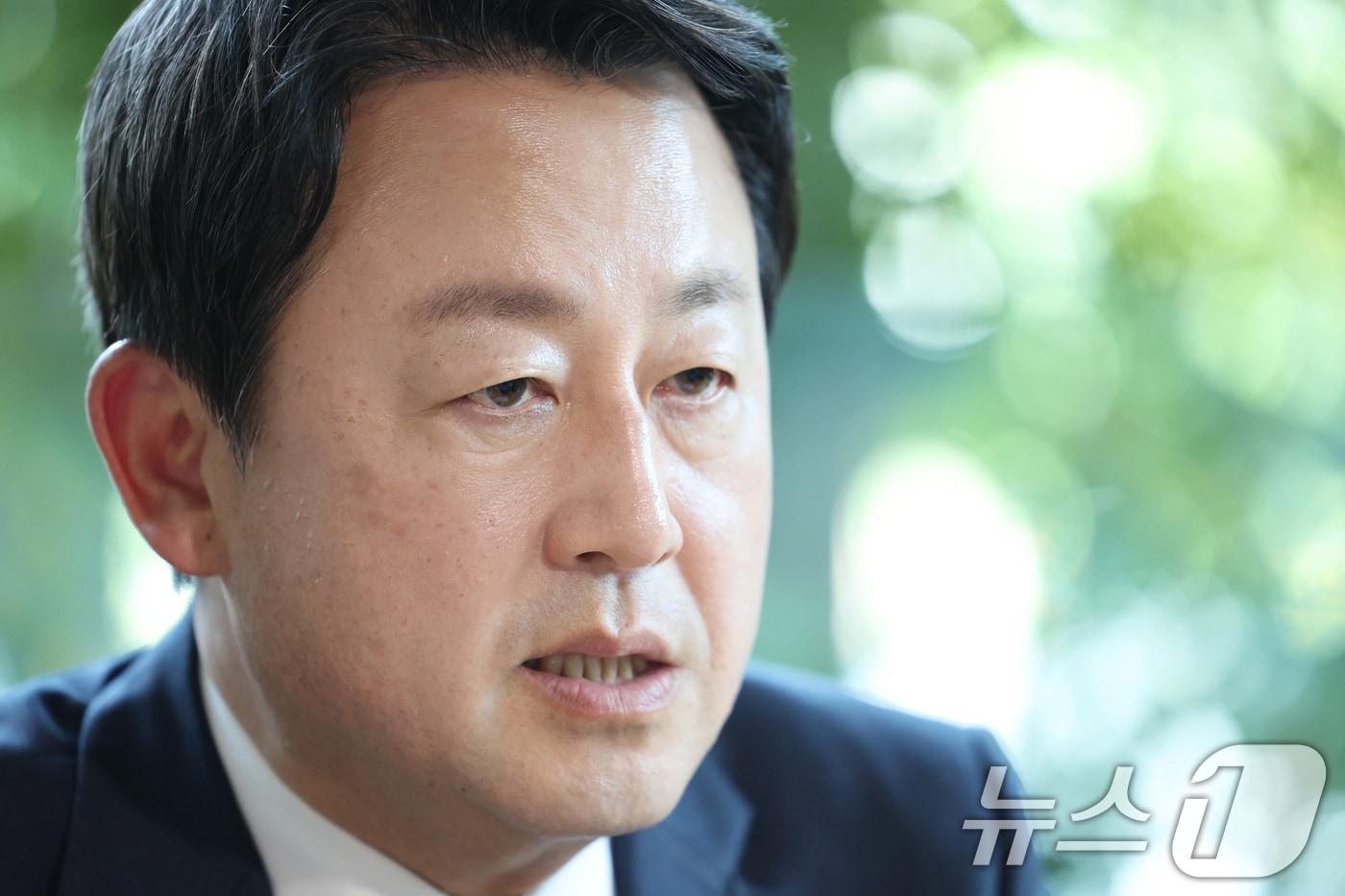 본문 이미지 - 김용남 더불어민주당 경기 평택시을 국회의원 후보. ⓒ 뉴스1 신웅수 기자