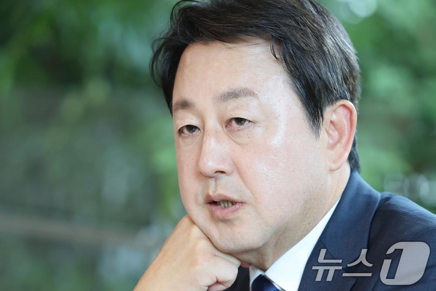 본문 이미지 - 김용남 더불어민주당 경기 평택시을 국회의원 후보 ⓒ 뉴스1 신웅수 기자