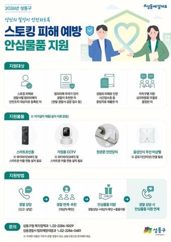 본문 이미지 - 스토킹 피해 예방 안심물품 지원(성동구 제공)