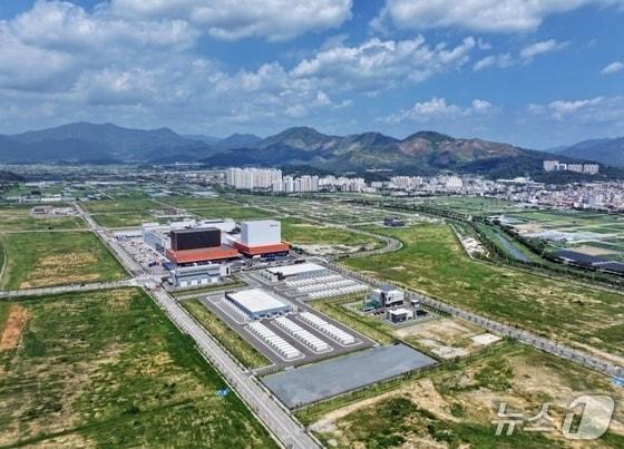 본문 이미지 - 밀양 나노융합 국가산업단지 전경.(밀양시 제공. 재판매 및 DB금지)