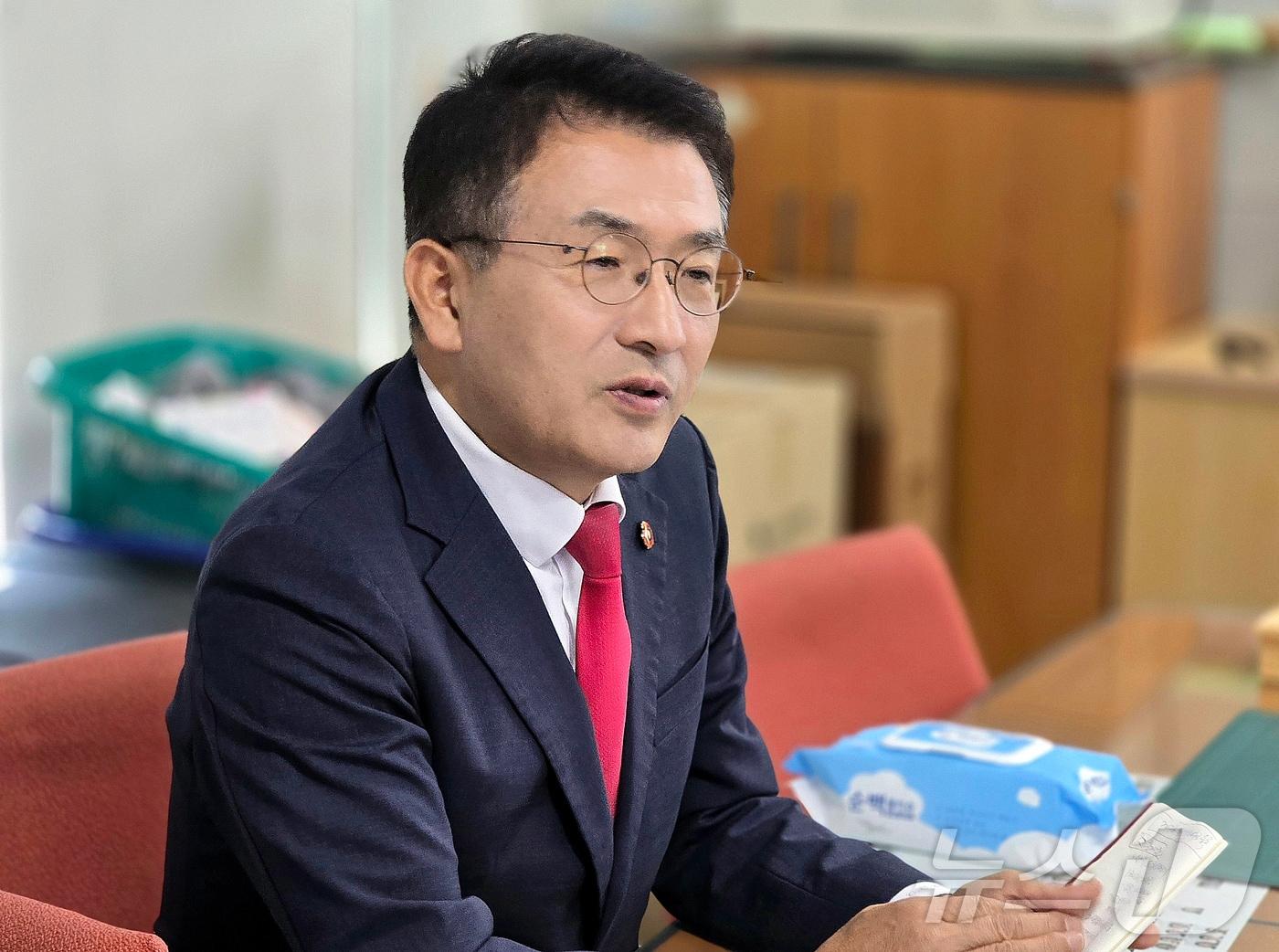 본문 이미지 - 고기철 국민의힘 서귀포시 국회의원 예비후보. ⓒ 뉴스1 오미란 기자
