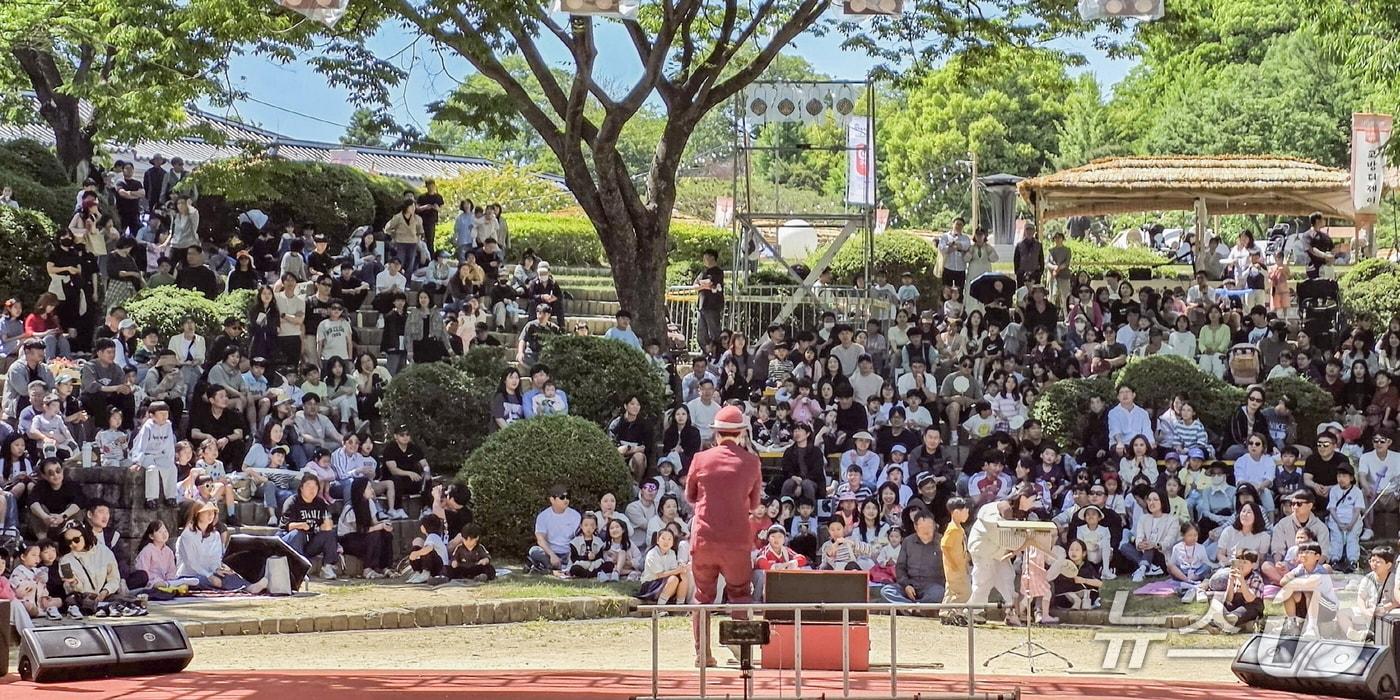 본문 이미지 - 진주 논개제 행사장(진주시 제공. 재판매 및 DB금지).