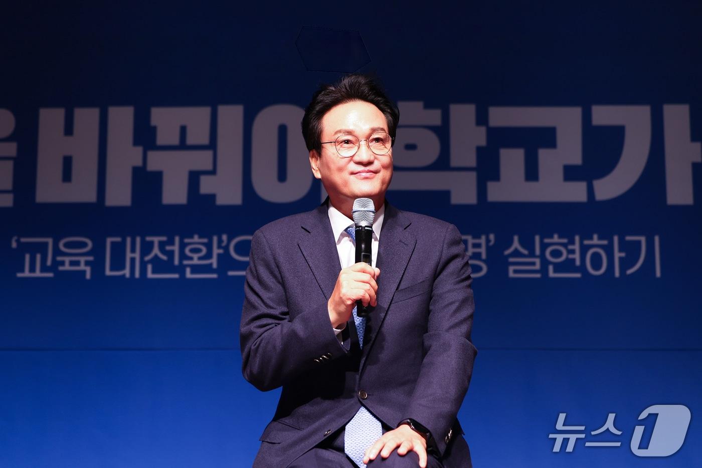 본문 이미지 -  안민석 경기교육감 민주·진보 단일후보.