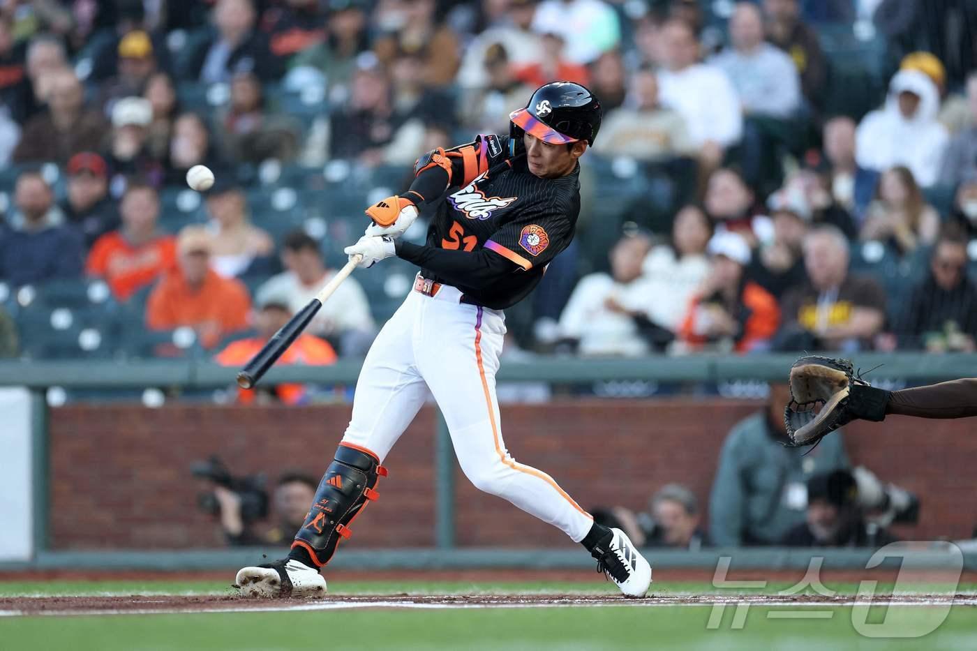 본문 이미지 - MLB 샌프란시스코 이정후. ⓒ AFP=뉴스1