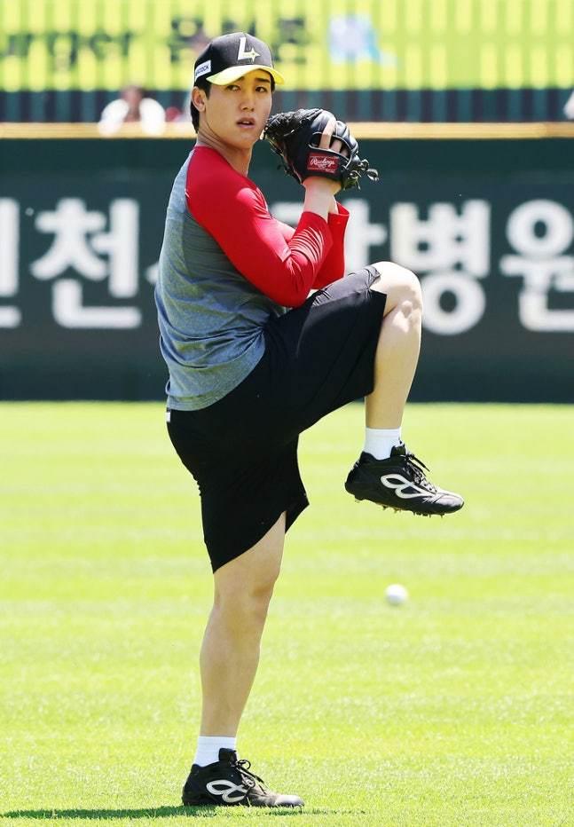 본문 이미지 - SSG 대체 외국인 투수 긴지로.(SSG 랜더스 제공)