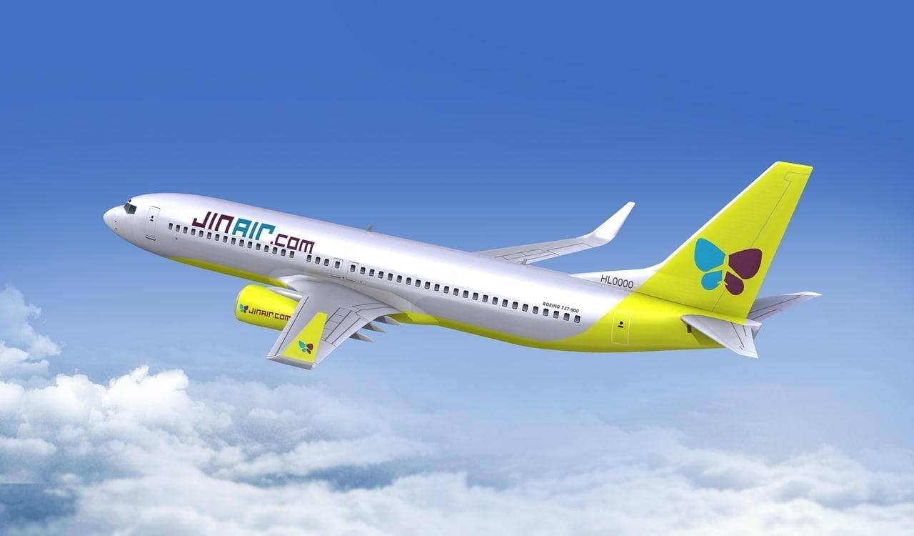 본문 이미지 - 진에어 B737-800 여객기(자료사진. 진에어 제공).