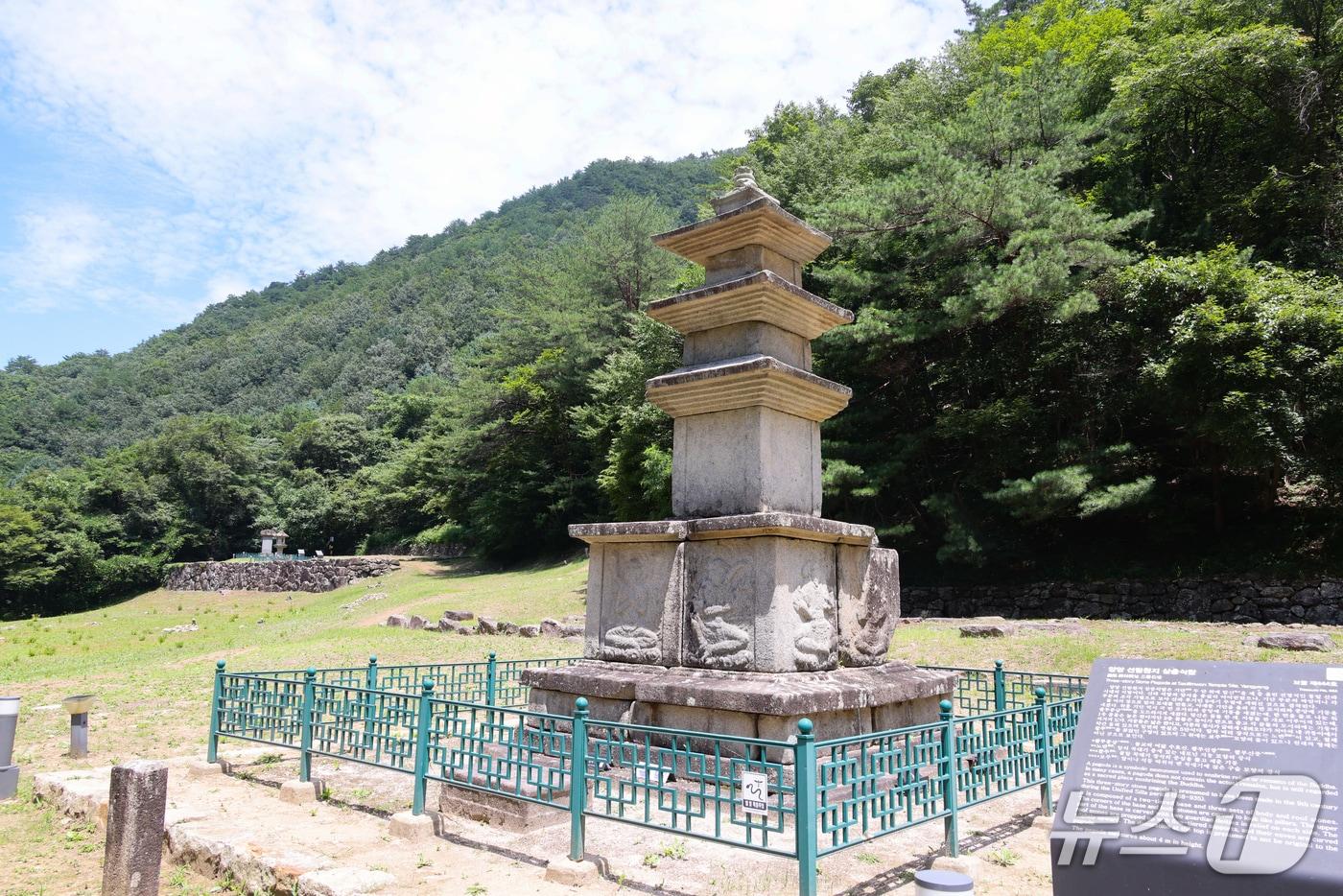 본문 이미지 - 선림원지 삼층석탑.(양양군 제공, 재판매 및 DB 금지) 2026.6.1/뉴스1